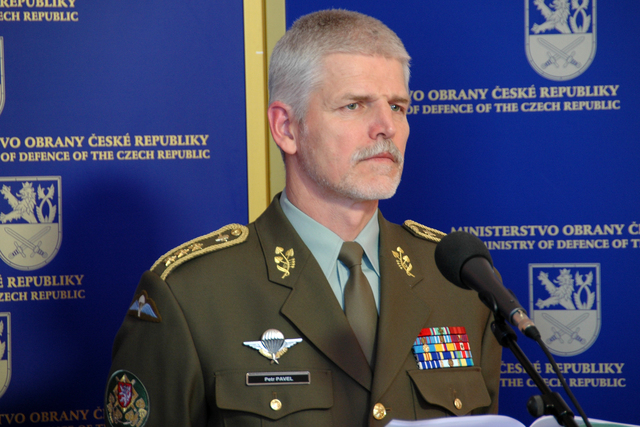 Náčelník generálního štábu generál Petr Pavel