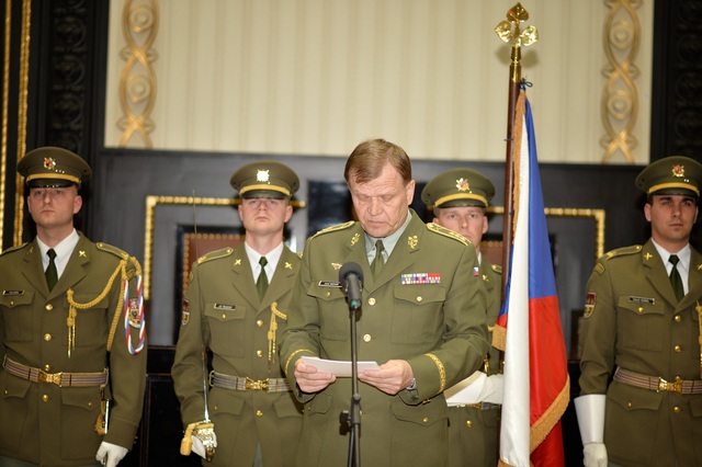  O vztahu T. G. Masaryka k armádě Československé republiky hovořil náčelník Generálního štábu AČR genpor. Josef Bečvář