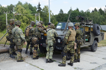 Tropy hrály vyškovským do noty, i ony testovaly připravenost vojáků do Mali 