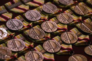  Medaile pro oceněné vojáky