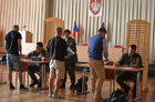 Při příchodu je nutné odevzdat všechny potřebné doklady a být zapsán do stavu příslušníků kurzu základní přípravy