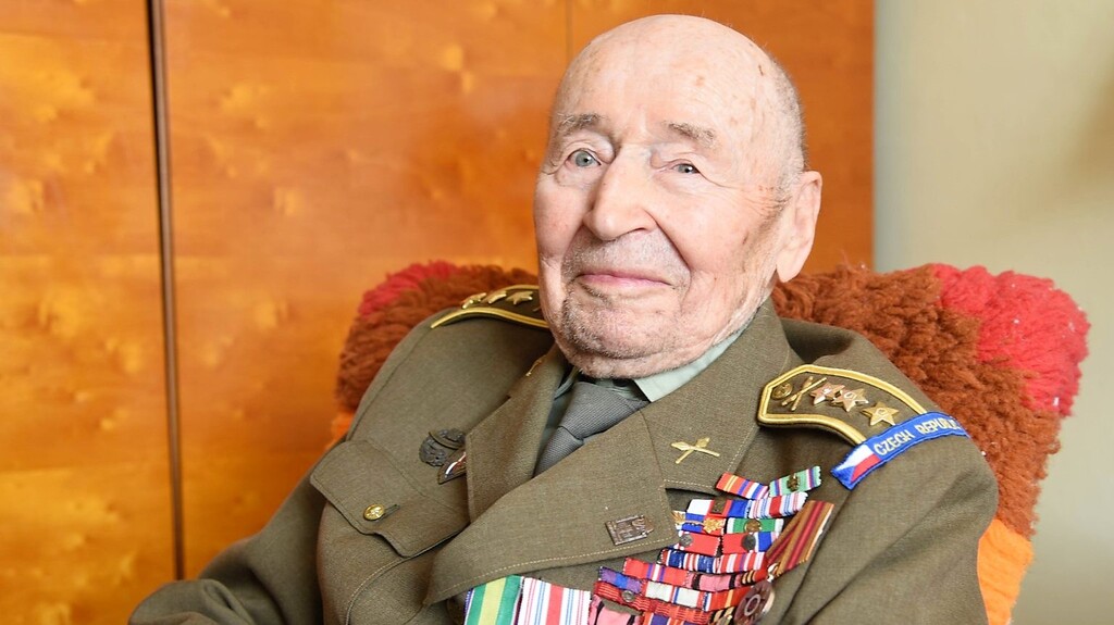 Válečný veterán Vasil Timkovič na snímku z roku 2019. (foto: Paměť národa)