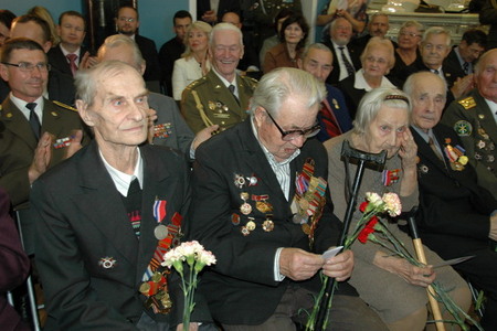 Veteráni 2. světové války, kteří se podíleli na osvobození Československa (Perm)