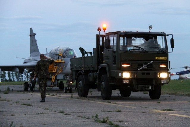 Gripen odlétá 