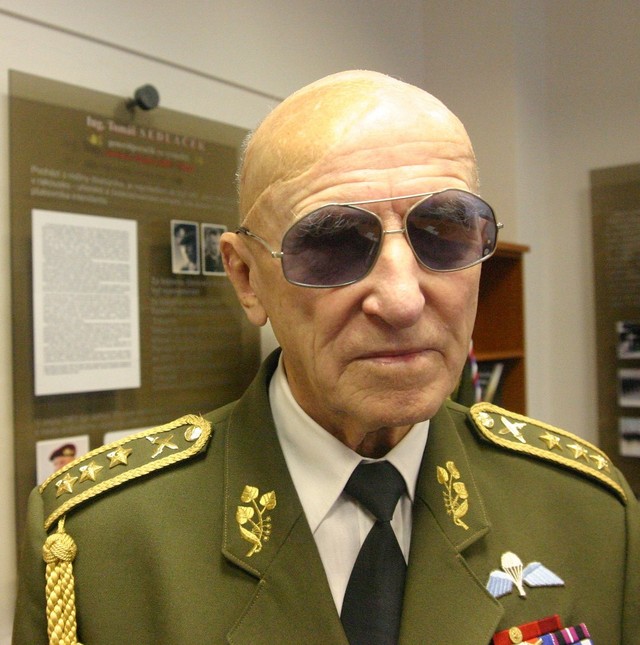  Generál Sedláček krátce před devadesátými narozeninami