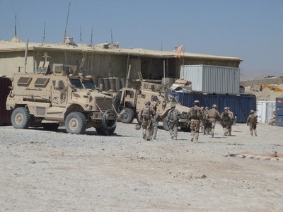  Na základně žili společně Češi, Američané i Afghánci
