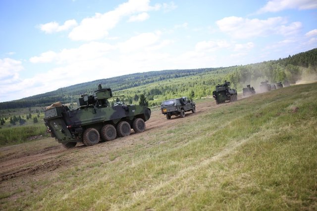 Hlavní dynamická ukázka AČR je postavena na jednotkách 4. brn a doplněna o další prvky z celé AČR včetně vzdušných sil