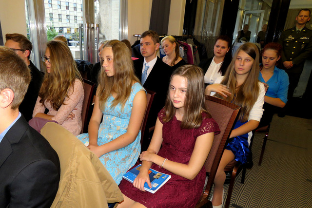 Setkání náčelníka Generálního štábu AČR genpor. Josefa Bečváře se studenty 