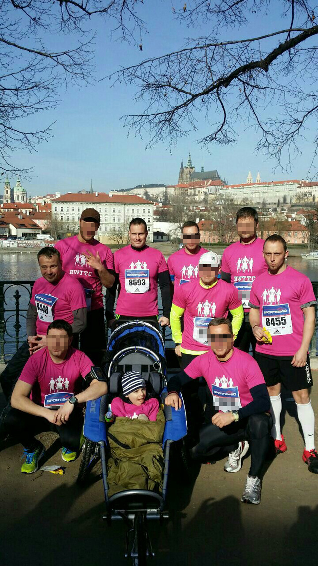 Tým „Dum Spiro Spero“ na podporu malého Michala