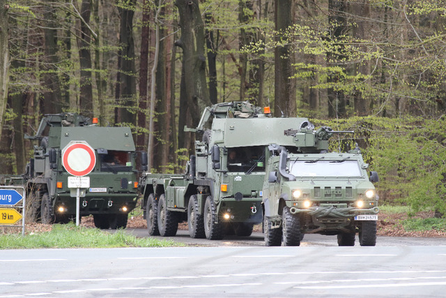  Rota 44. lehkého motorizovaného praporu z Jindřichova Hradce byla vyzbrojena lehkými obrněnými vozidly IVECO