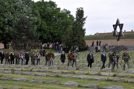 V Terezíně se vzpomínalo na oběti nacistické perzekuce