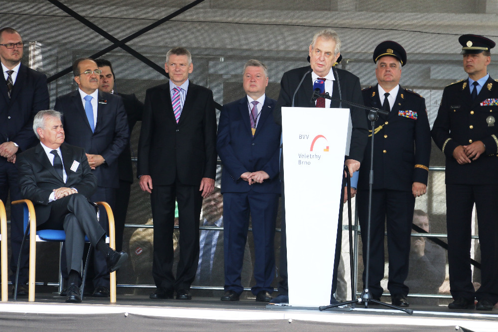  Vystoupení prezidenta České republiky Miloše Zemana