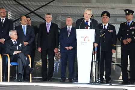  Vystoupení prezidenta České republiky Miloše Zemana