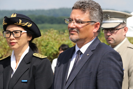 Náměstek Tomáš Kuchta a podprefektka oblasti paní Vo Huu Lé