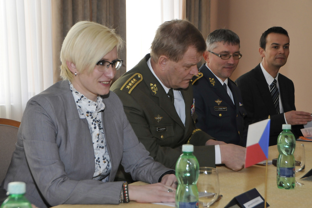 Při společném jednání mluvili hlavně o spolupráci v rámci mezinárodních organizací