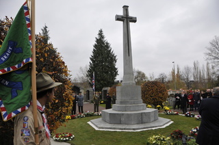 Britského Remembrance Day se zúčastnily desítky lidí