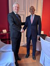 Z bilaterálního jednání s ministrem obrany Mauritánie