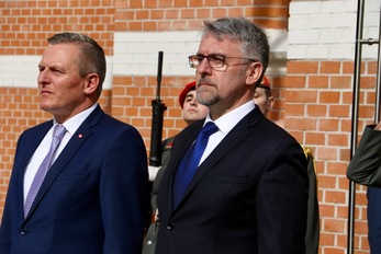 Ministři obrany ČR a Rakouska Lubomír Metnar a Mario Kunasek