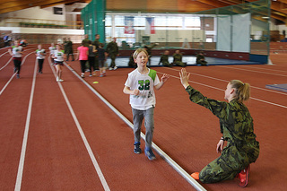 Army testu se ve Sportovní hale Olymp zúčastnily stovky dětí z pražských základních škol