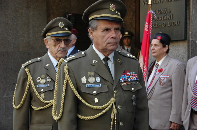 Emil Kulfánek a Antonín Štícha z ČSBS