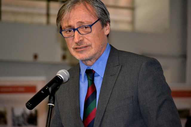 Ministr obrany M. Stropnický během vystoupení