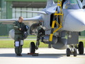 maďarské gripeny na odbavovací ploše 21. Základny