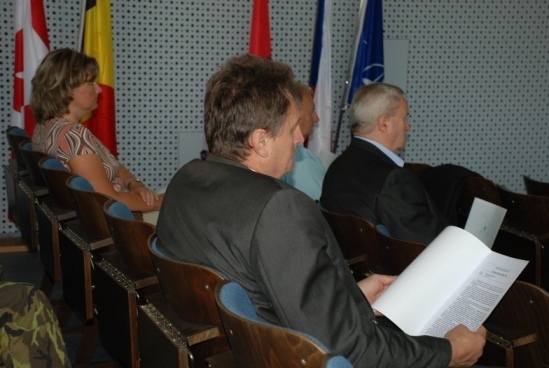 Všichni zástupci veřejné správy obdrželi na setkání podrobné informace o průběhu cvičení