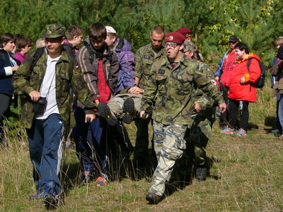 Děti ze Soběslavi součástí vojenské operace. Netradiční zážitek připravili vojáci z Tábora