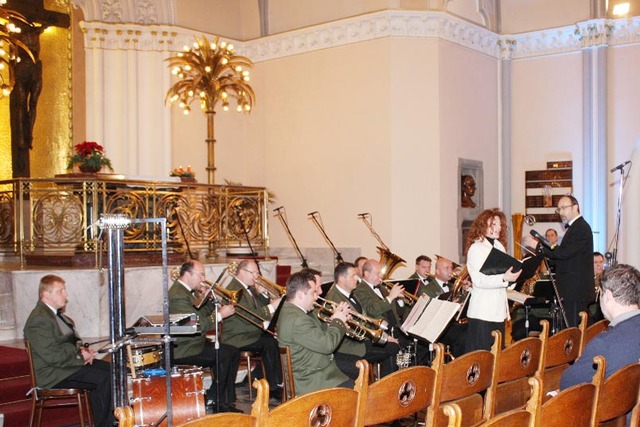 Vánoční koncert Ústřední hudby AČR v Dejvicích