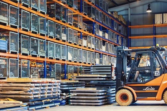 Vnitřní sklad materiálu