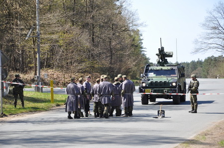 Vojáci vyčlenění pro bojové uskupení EU cvičí v Německu