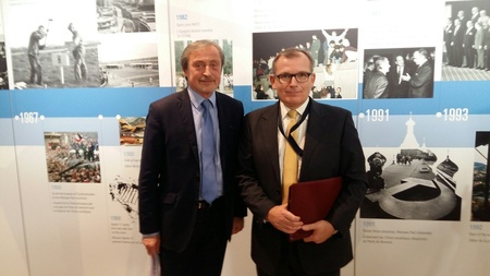 Martin Stropnický a velvyslanec Jiří Šedivý