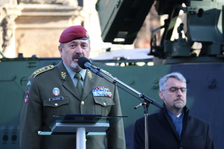 Také náčelník Generálního štábu AČR vystoupil se svým projevem