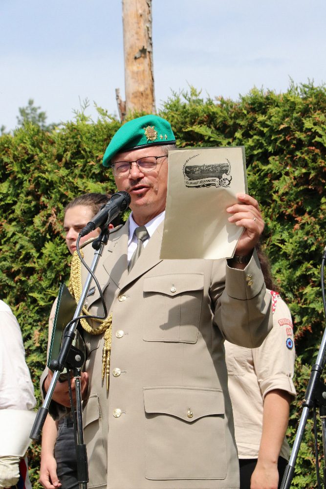 Modlitba vojenského kaplana pplk. Miloslava Kloubka
