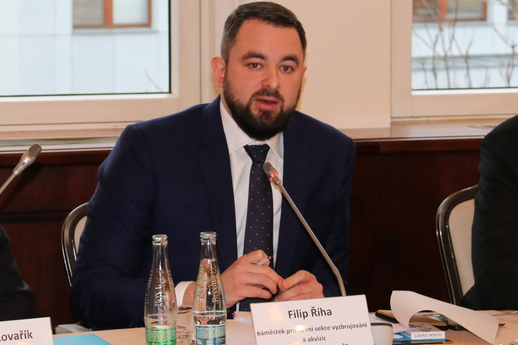 Filip Říha, náměstek pro řízení sekce vyzbrojování a akvizic ministerstva obrany.