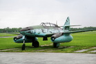 Historický Messerschmitt Me 262 v cvičné dvoumístné verzi je součástí sbírek VHÚ Praha. Foto archiv VHÚ