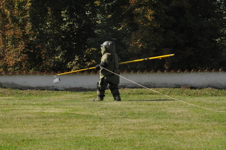  Pyrotechnik -ukázka zneškodnění výbušniny