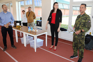 Slavnostního zahájení se zúčastnil náměstek ministra obrany Pavel Beran, náměstkyně ministra obrany Kateřina Suchoňová a úplně vpravo je kapitán Ludvík Cimburek, který vše zorganizoval