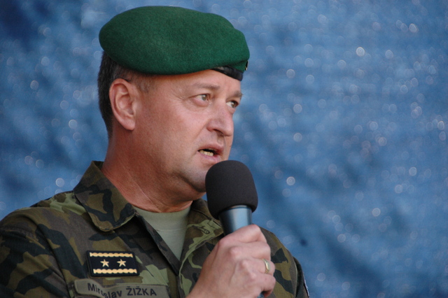 1. zástupce náčelníka GŠ AČR generálmajor Miroslav Žižka