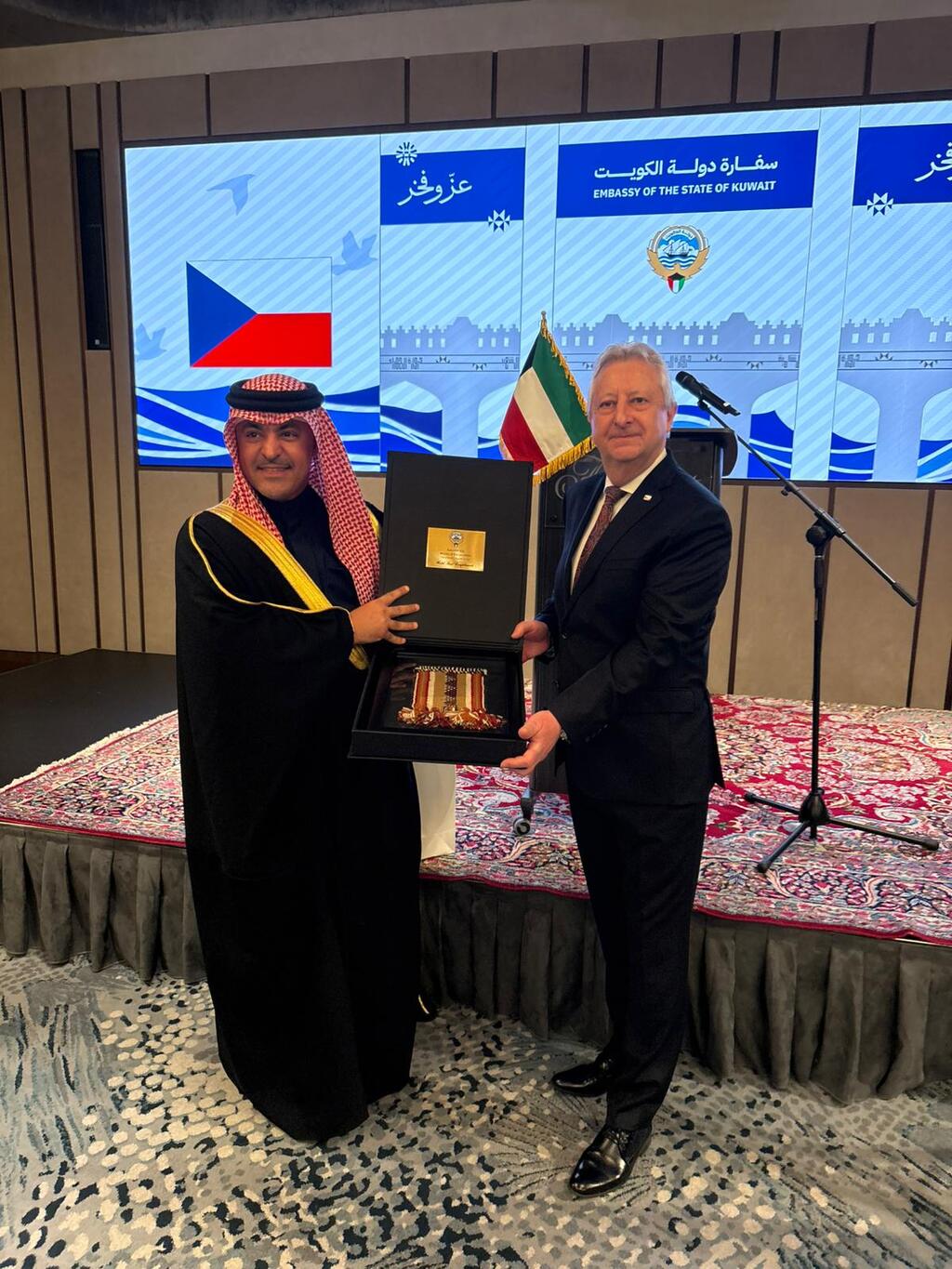 Osvobození Kuvajtu před 35 lety si připomněl také ministr obrany