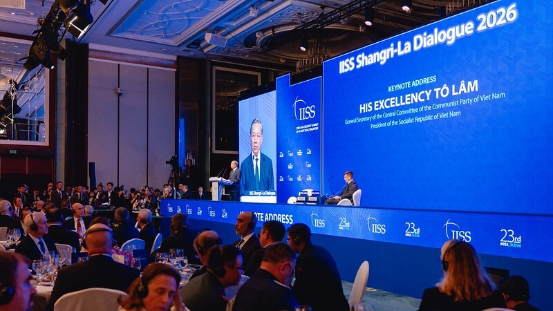 Z mezinárodního bezpečnostního summitu IISS Shangri-La Dialogue 2026 v Singapuru