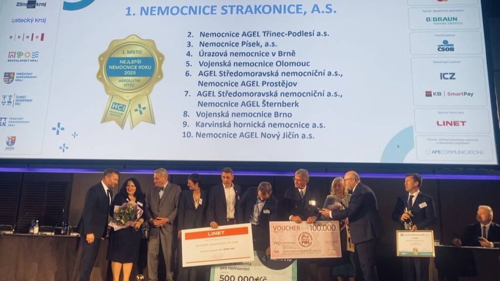 Dvě vojenské nemocnice v desítce nejlepších v ČR