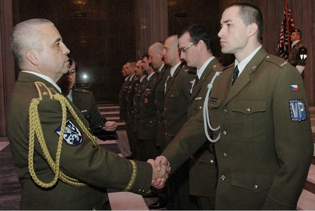 Vojenská policie získala do svých řad dvaatřicet nováčků