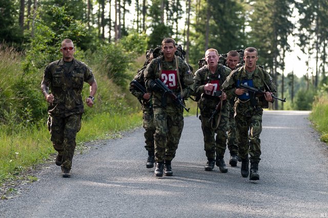 Druhý den - zrychlený přesun