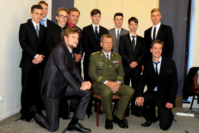 Společné fotografování na závěr setkání