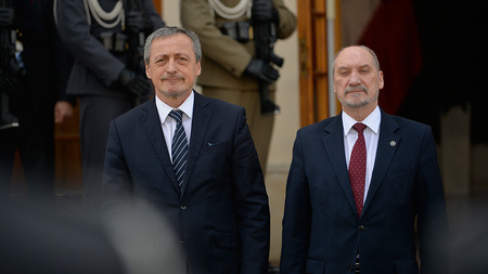 Ministři Martin Stropnický a Antoni Macierewicz