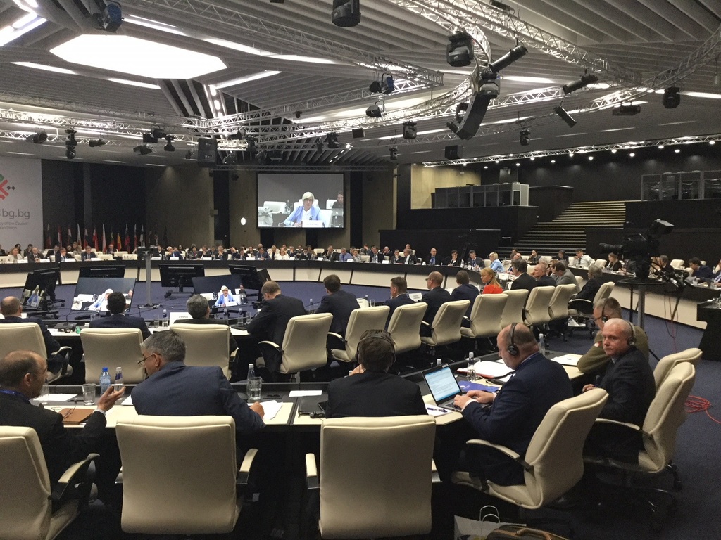 Ministryně obrany Karla Šlechtová na jednání ministrů obrany EU v Sofii