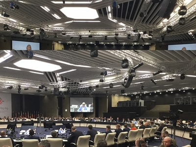 Ministryně obrany Karla Šlechtová na jednání ministrů obrany EU v Sofii