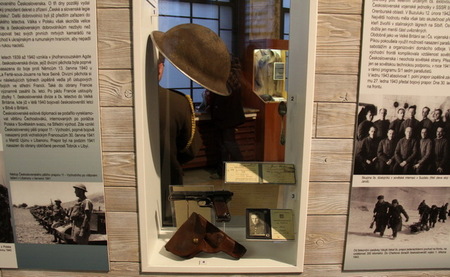 Část expozice věnovaná Sokolovu