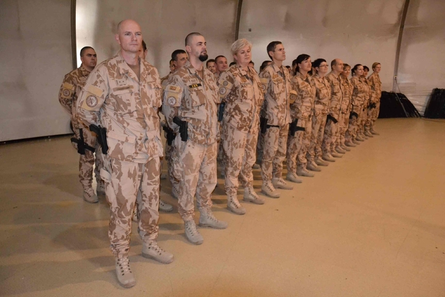  Nastoupení příslušníci 12. ÚU